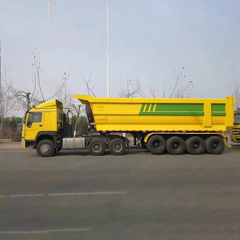 Zeintzuk dira Dump Semi Trailer-en erabilerak eta ezaugarriak?