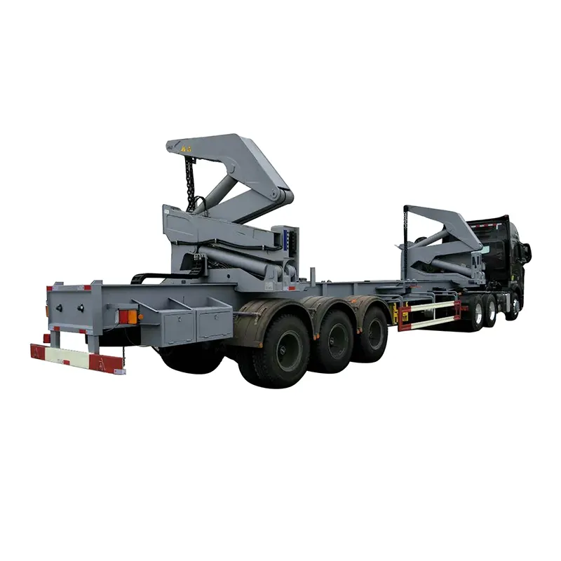 20ft Sidelifer Side Loader Edukiontziaren erdi atoia Xcmg 37 tonako garabiarekin