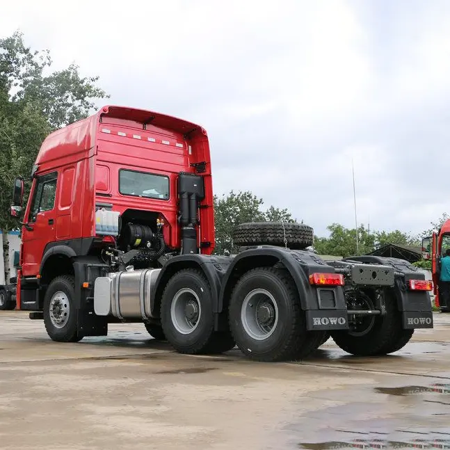 Sinotruk Howo 10 Wheelers 6*4 Kamioi Traktorea Euro 2 Euro 4 371hp 380hp 420hp